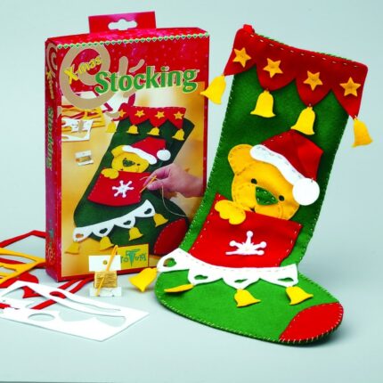 Set de Decorat Șosete de Crăciun - Stocking-0