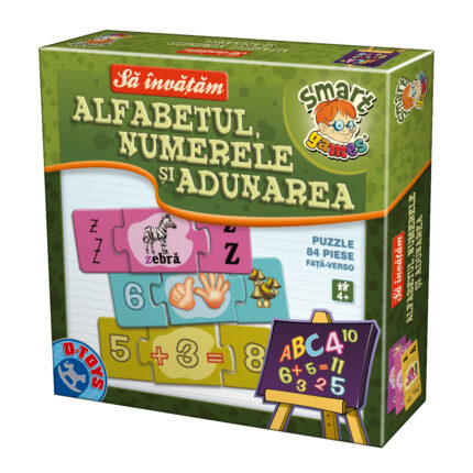Joc Să Învățăm - Alfabetul, Numerele și Adunarea-0