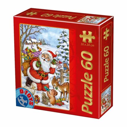 Puzzle Mini Crăciun - 60 Piese - 2-0