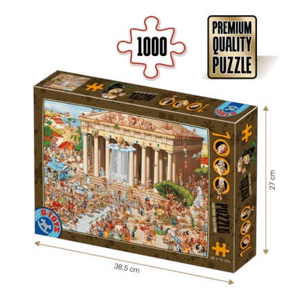 Puzzle adulți 1000 piese Cartoon Collection - Acropolis -0