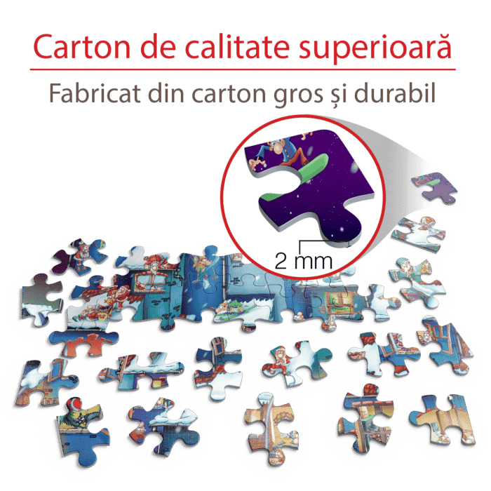 Puzzle adulți 1000 piese Cartoon Collection - Santa Claus Party-35125