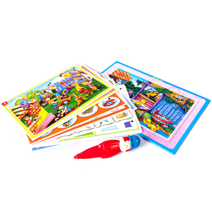 Joc Creionul Fermecat + Puzzle - 24 Piese - 2-22637