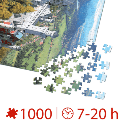 Puzzle adulți 1000 piese Locuri Celebre - Castelul Neuschwanstein -35463