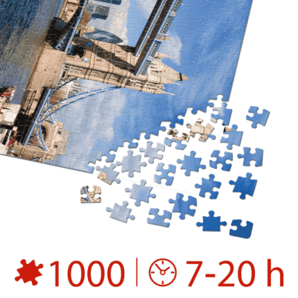 Puzzle adulți 1000 piese Locuri Celebre - Tower Bridge-35439