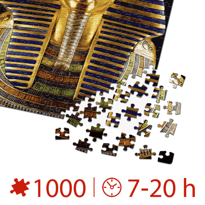 Puzzle adulți 1000 piese Egiptul Antic - Masca mortuară a lui Tutankhamon -34764