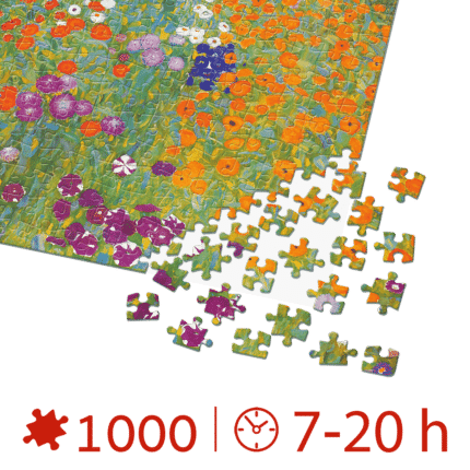 Puzzle adulti 1000 piese Gustav Klimt - Farm Garden-34985