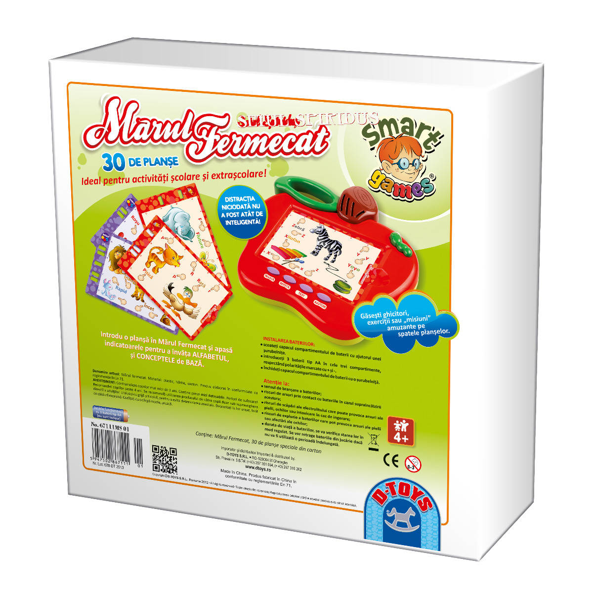 Joc Mărul Fermecat - Set Spiridus - 30 planșe-26226