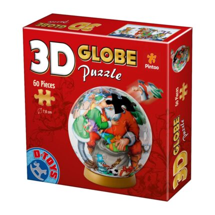 Puzzle Special Globe - Crăciun - 60 Piese - 4-0
