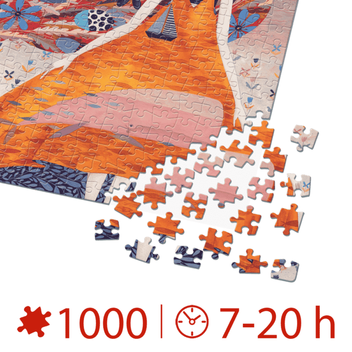 Puzzle adulți 1000 piese Kürti Andrea - Anotimpuri - Vara-34863