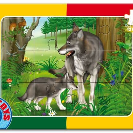 Puzzle - Animale - 12 Piese - 7-0