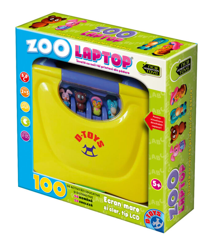 Laptop Zoo - Bilingv - 100 Functii-0