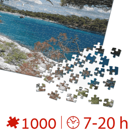 Puzzle adulți 1000 piese Discover Europe - Insula Corfu-35333