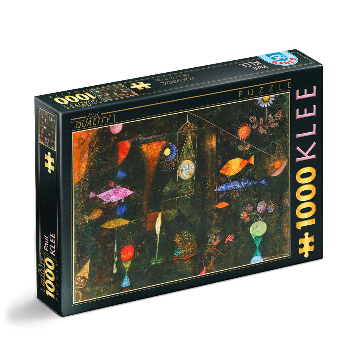 Puzzle adulte 1000 pièces Paul Klee - Fish Magic